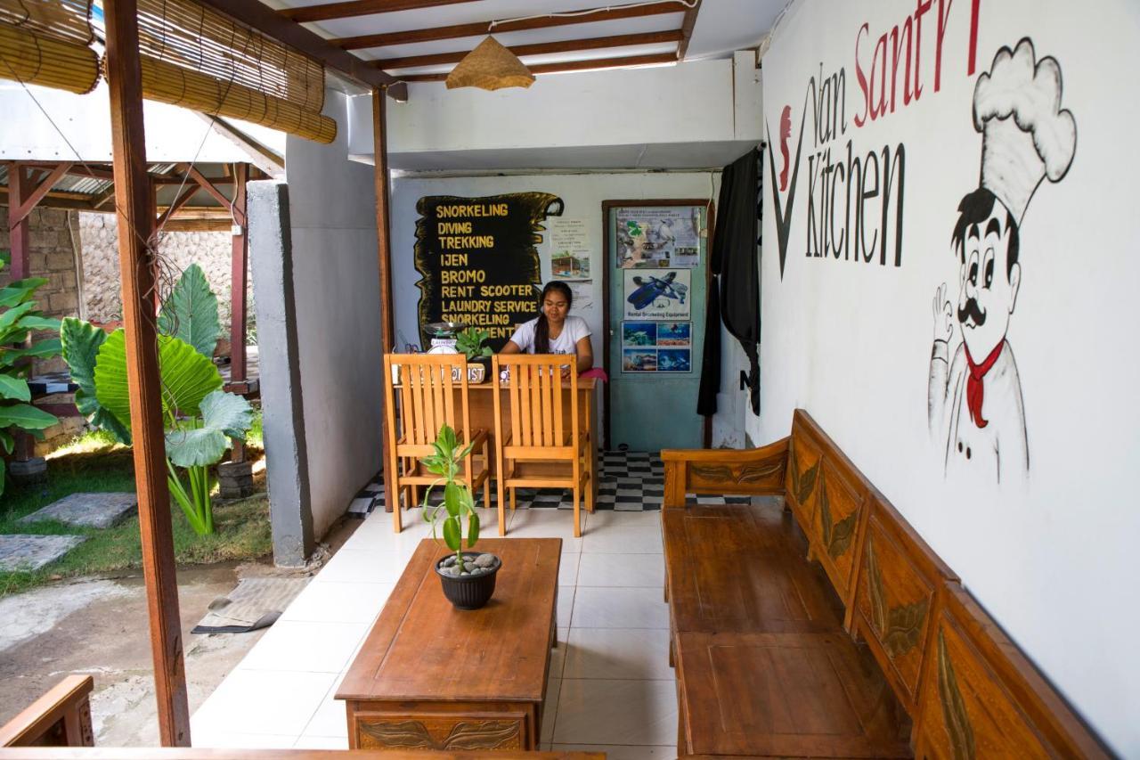 Van Santri Homestay Pemuteran Exterior foto